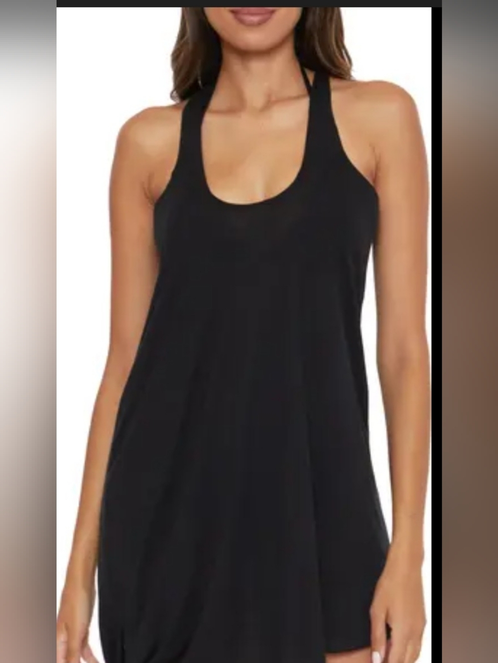 Classic Black Sleeveless Tank Dress